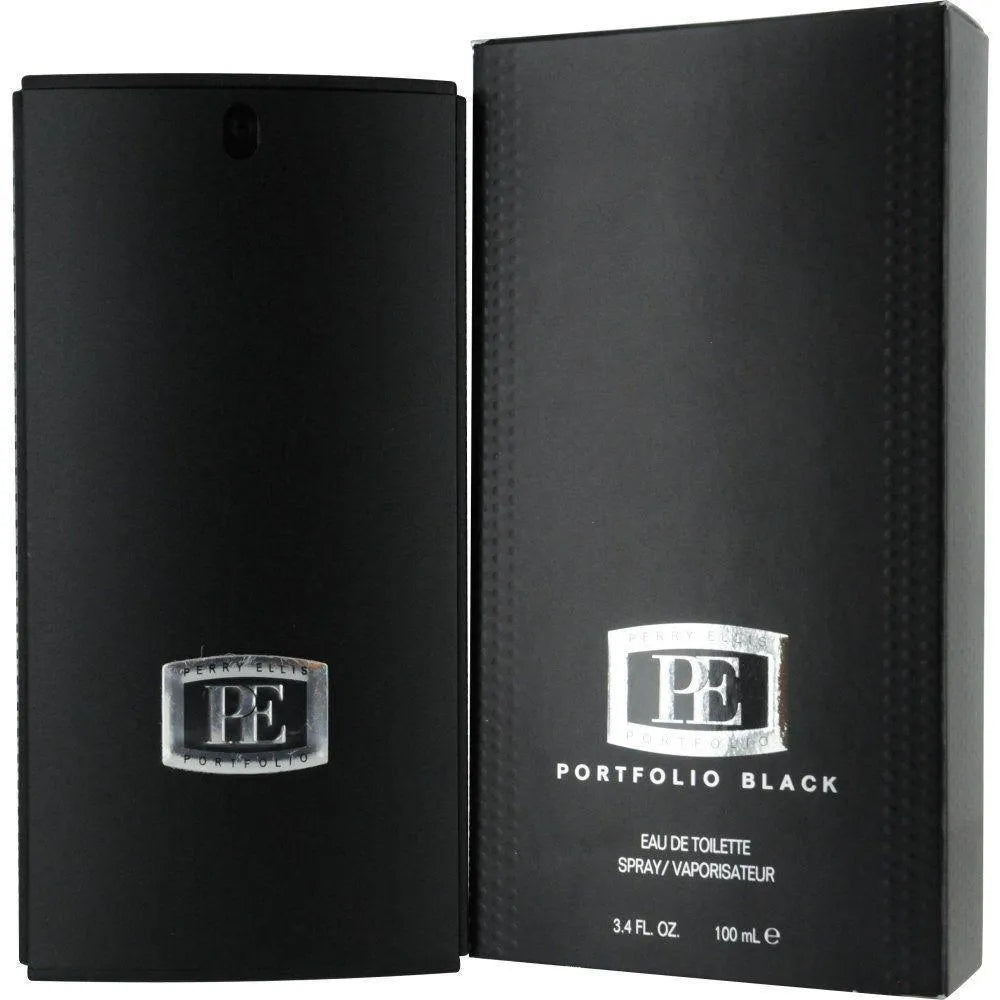 Perfume Portfolio Black para Hombre de Perry Ellis EDT 100ML