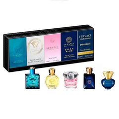 Mini Set 5 Piezas Versace Para Hombre y Mujer 5ML