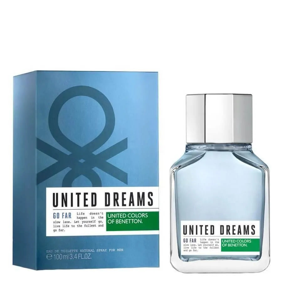 Perfume United Dreams Go Far Para Hombre de Benetton edt 100ml
