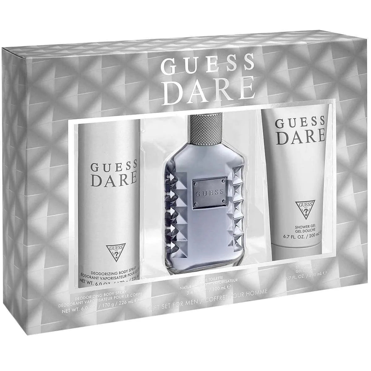 Guess Dare Para Caballero Set 3 Piezas EDT 100ML