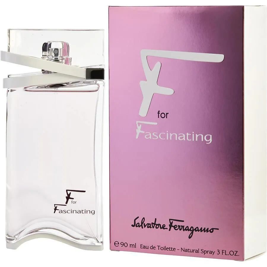 Perfume F for Fascinating para Mujer de Salvatore Ferragamo EDT 90ml