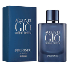 Perfume Acqua Di Gio Profondo para Hombre de Giorgio Armani EDP 75ML y 125ML